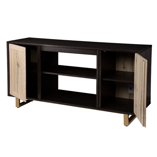 SEI Furniture Wilconia Media TV Stand w/ Storage