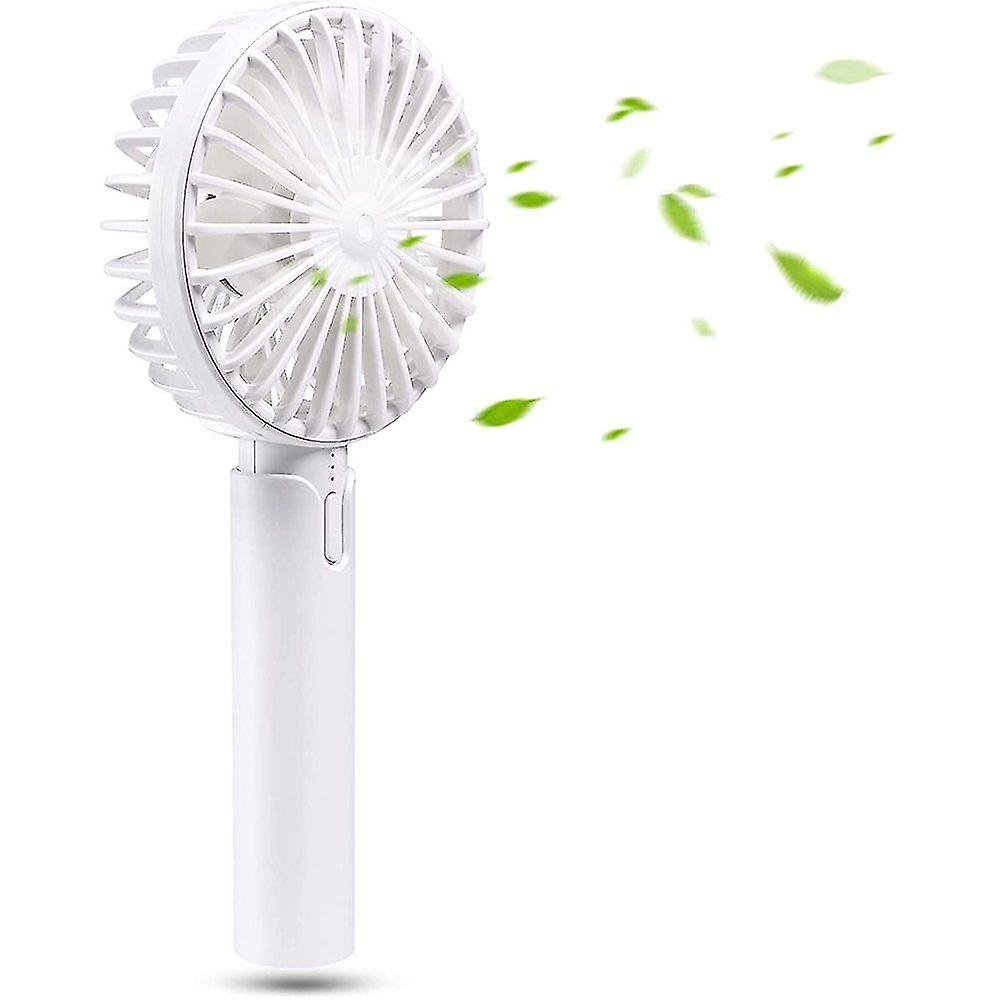 Mini Usb Fan Mini Fan Handheld Fan Usb Fan Small 2600mah Battery Operated 7 Blades 3 Speeds