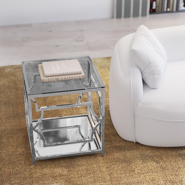 Edward Side Table Brass.