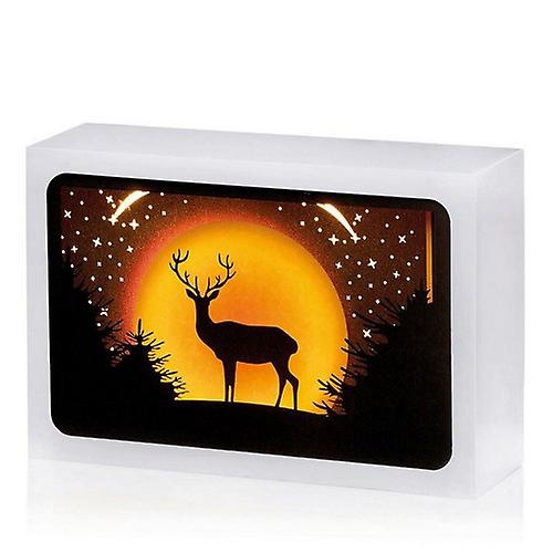 Christmas Shop ama Moonlit Scene Light