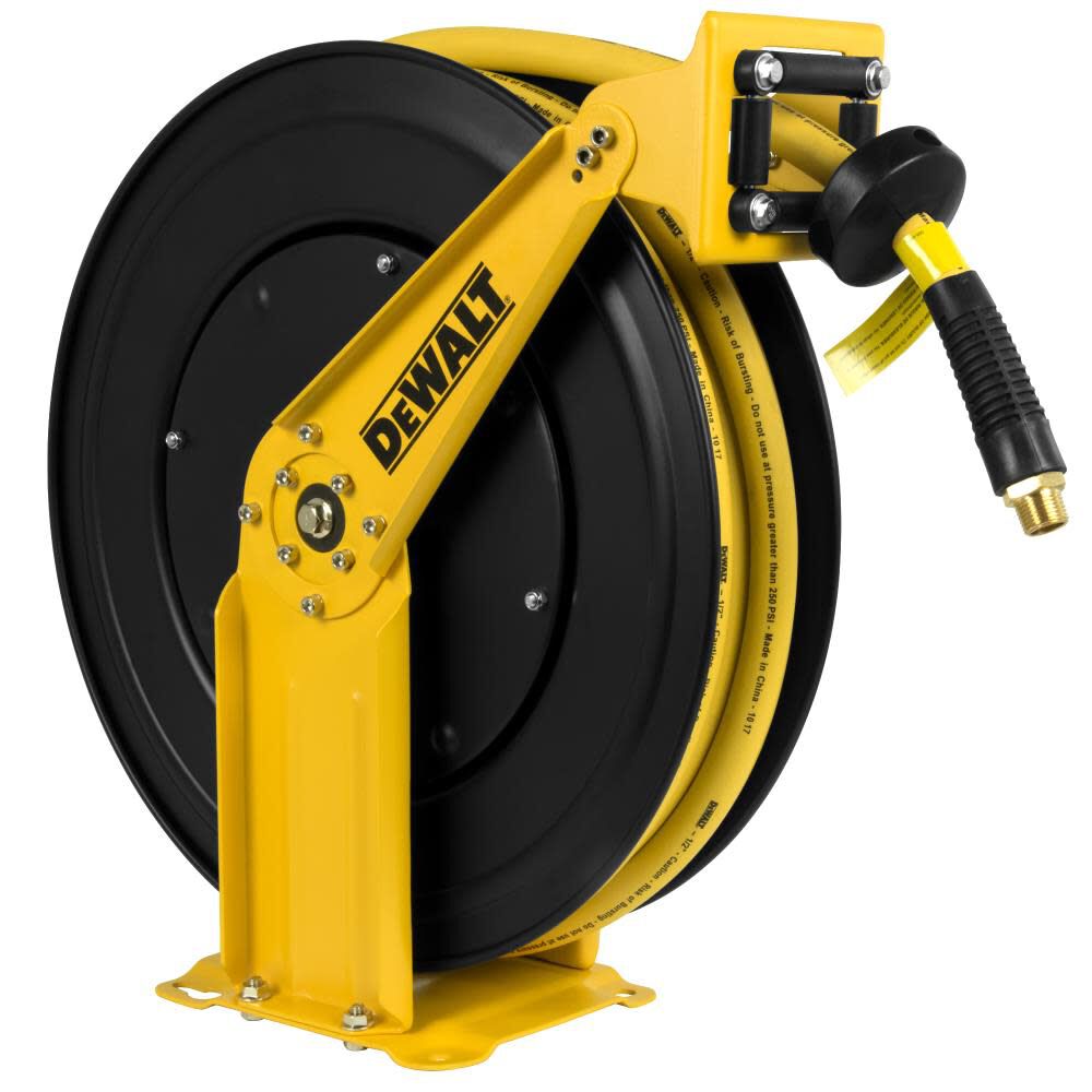 DW 1/2 in. x 50 ft. Double Arm Auto Retracting Air Hose Reel DXCM024-0344 from DW