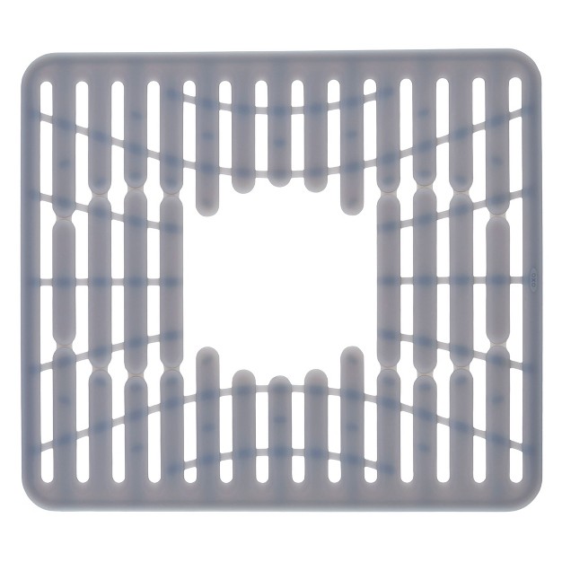 X 12 8 quot Silicone Sink Mat Gray