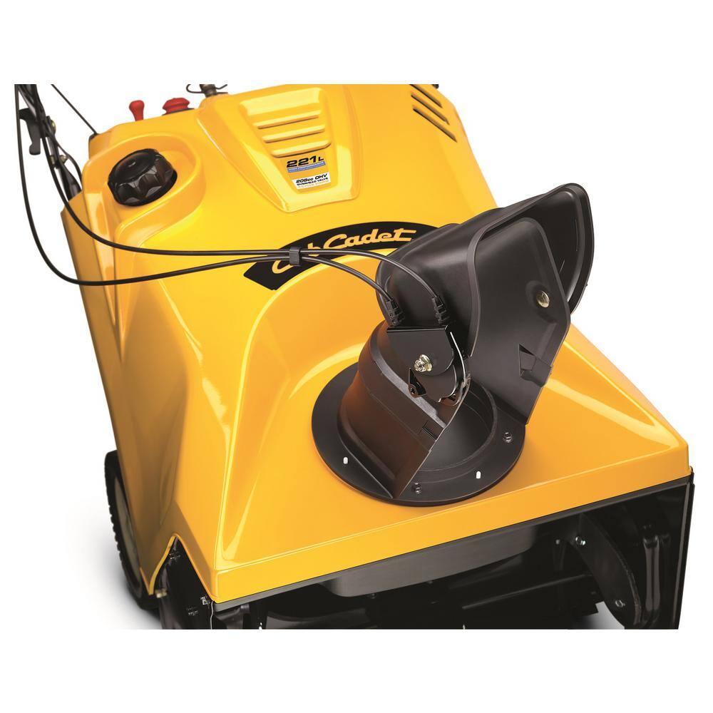 Cub Cadet 1X 21 in. 208 cc Single-Stage Electric Start Gas Snow Blower with Remote Chute Control and Headlight 1X 21