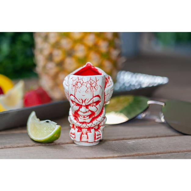 Beeline Creative Geeki Tikis It Pennywise Ceramic Mini Muglet Holds 2 Ounces