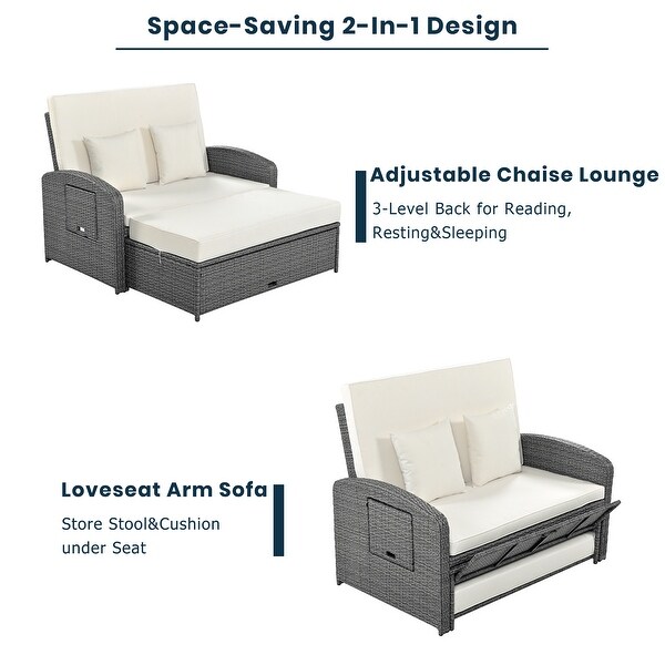 Double Chaise Lounge