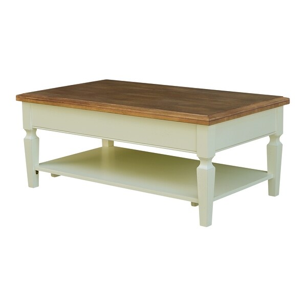 Vista Solid Wood Coffee Table - 48