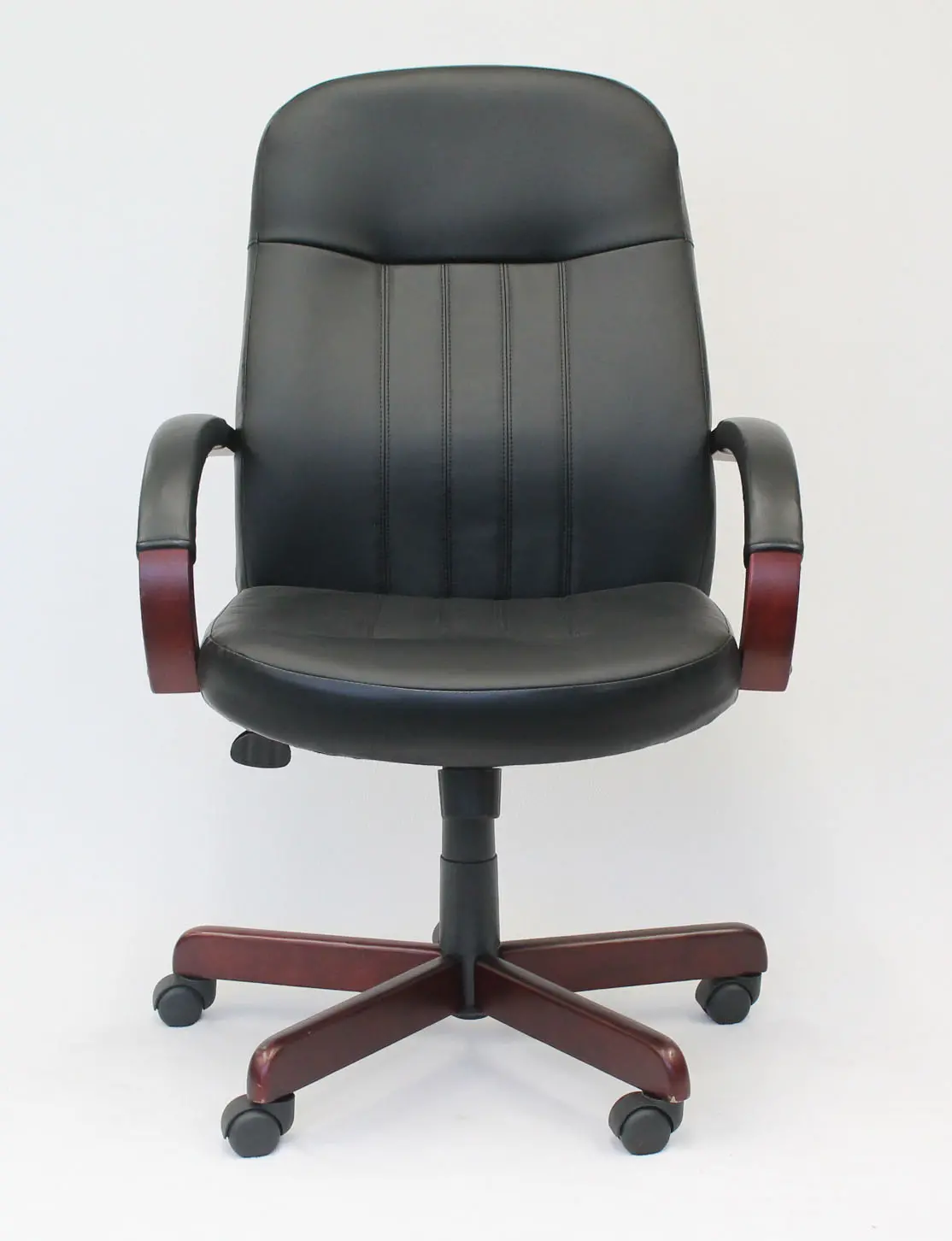 LeatherPlus Black Office Chair