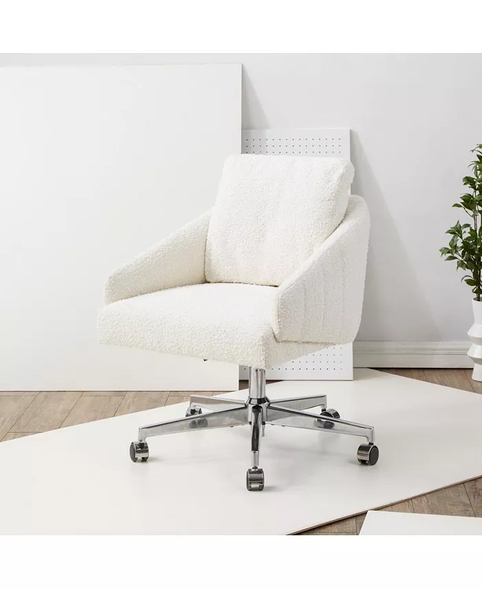 Safavieh Blayke Boucle Adjustable Desk Chair