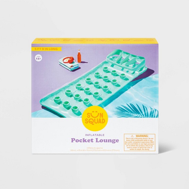 Pocket Lounge Green Float