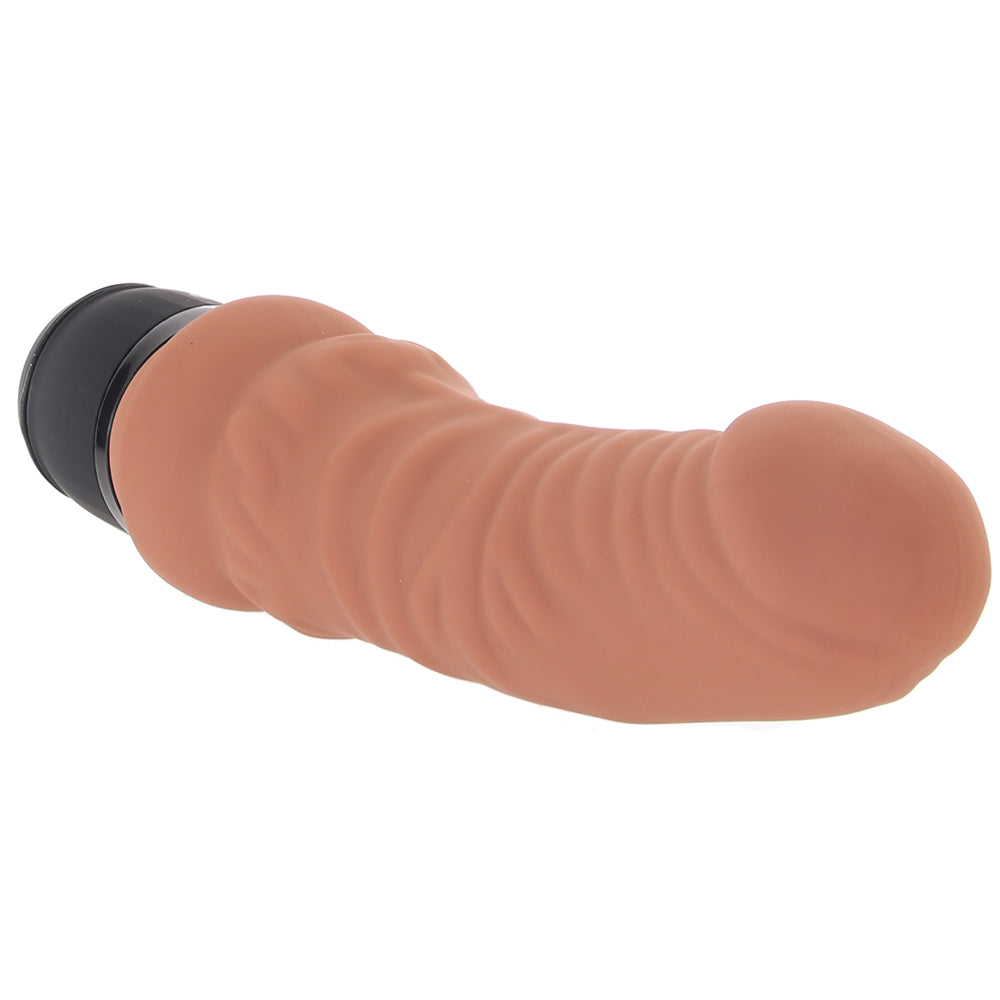 Power Cock 6 Inch Realistic Vibe in Mocha