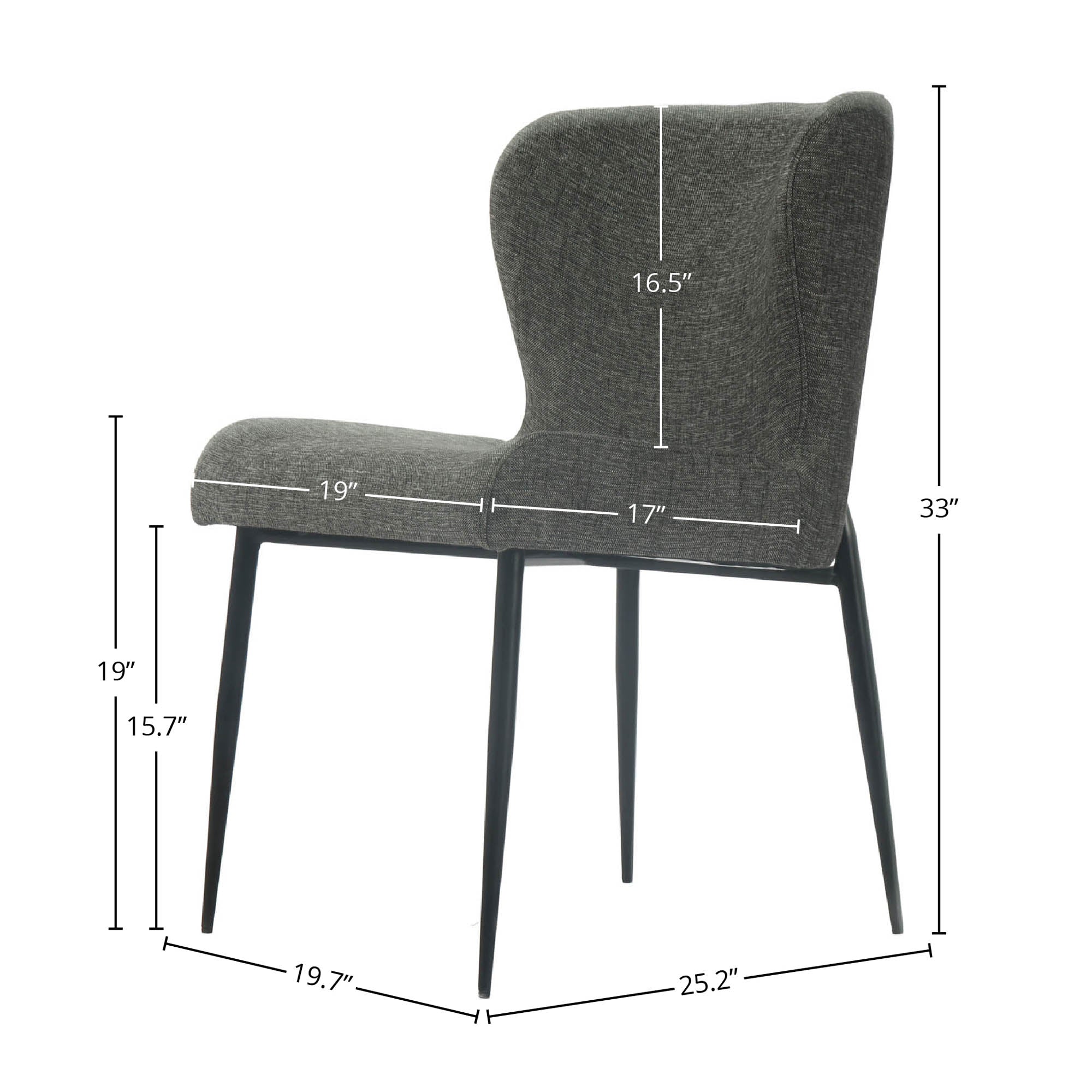 Trevi Dining Chair - Sable