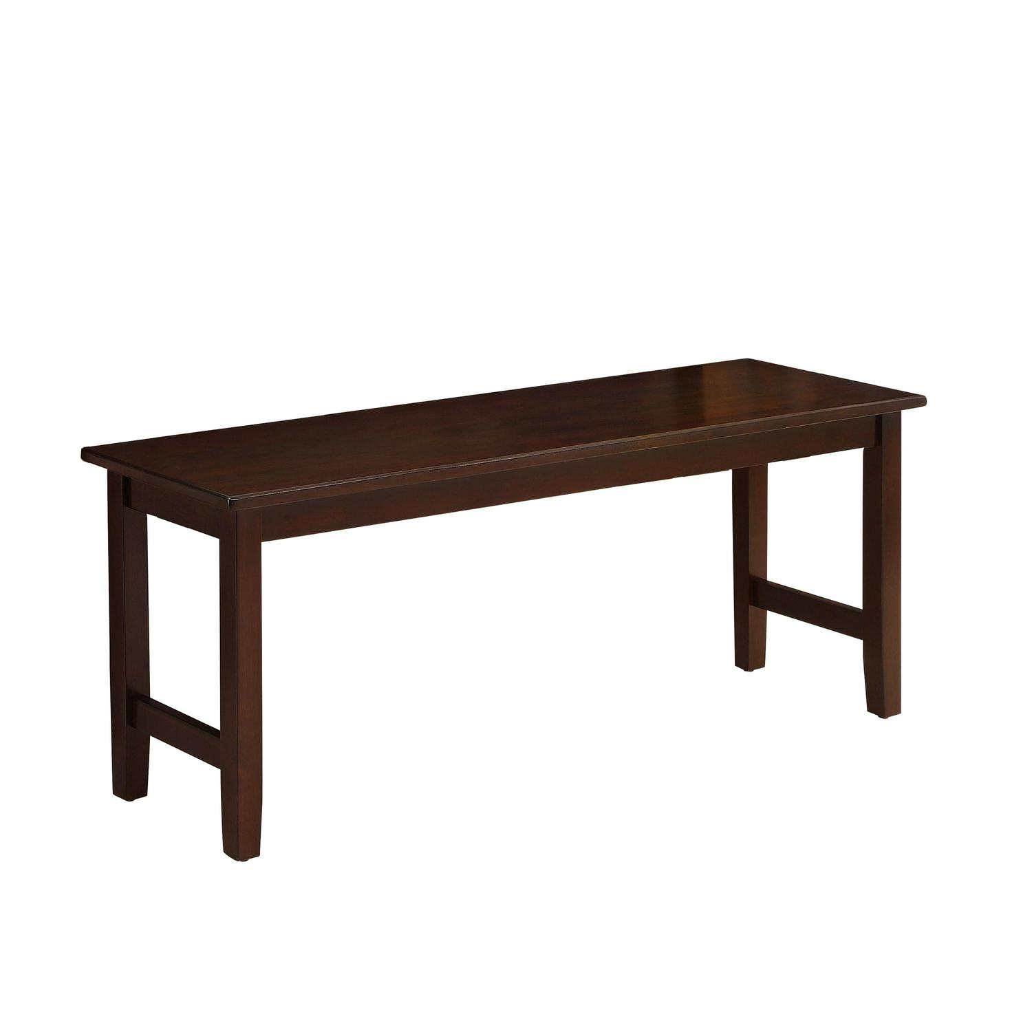 Better Homes and Gardens Bankston Dining Bench Mocha  Crowdfused