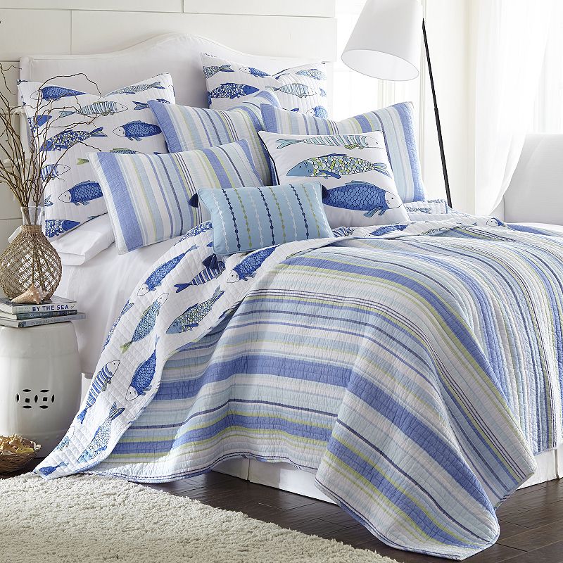 Levtex Home Catalina Fish Quilt Set