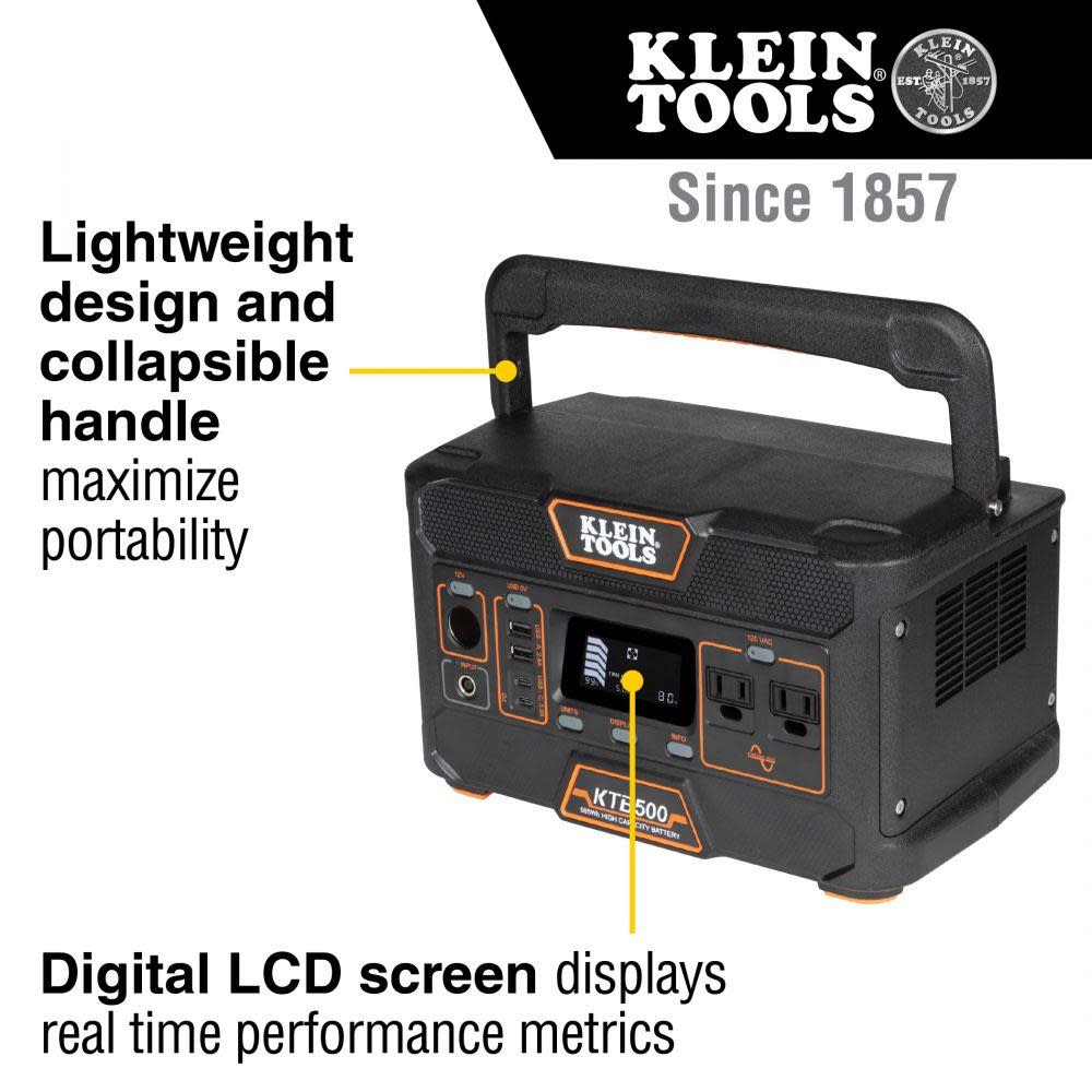 Klein Portable Power Station 500W ;