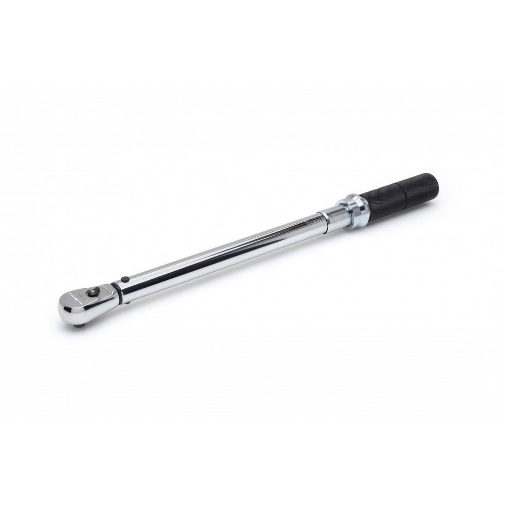 GEARWRENCH 38 in. Drive 10 ft.lbs. to 100 Micrometer Torque Wrench 85062M