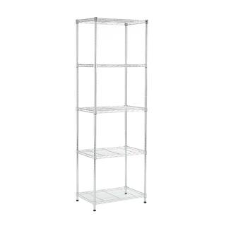 MZG Chrome 5-Tier Steel Shelving (15.7 in. x 23.6 in. x 71.4 in.) 4060181OFH501SG