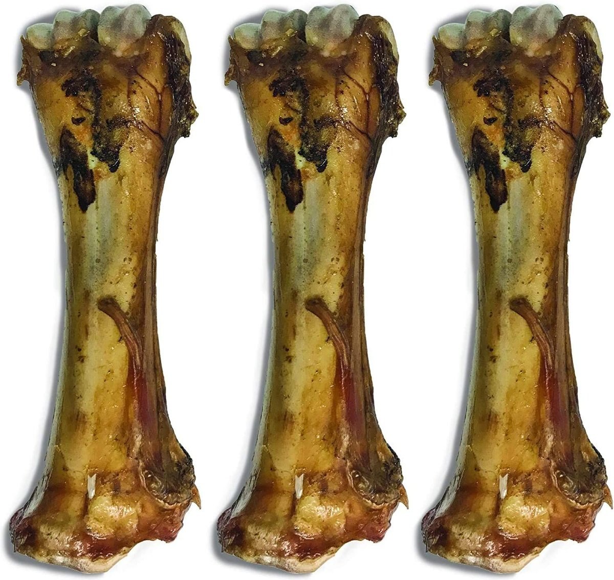 HOTSPOT PETS 6-10-inch Roasted Beef Shin Bone Chews Dog Treats