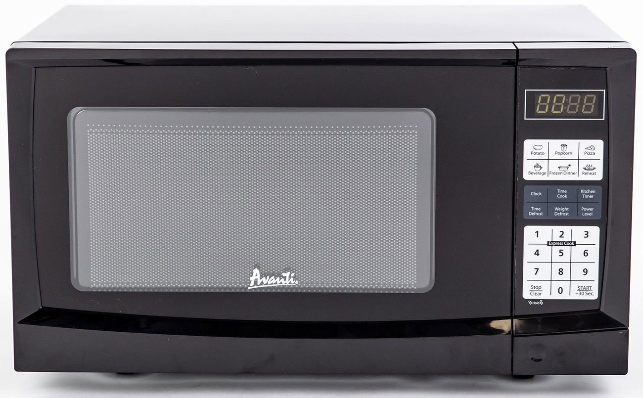 Avanti 0.9 Cu. Ft. Black Microwave Oven