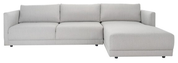 Safavieh Couture Ludovic Contemporary Sofa   Transitional   Sectional Sofas   by Safavieh  Houzz