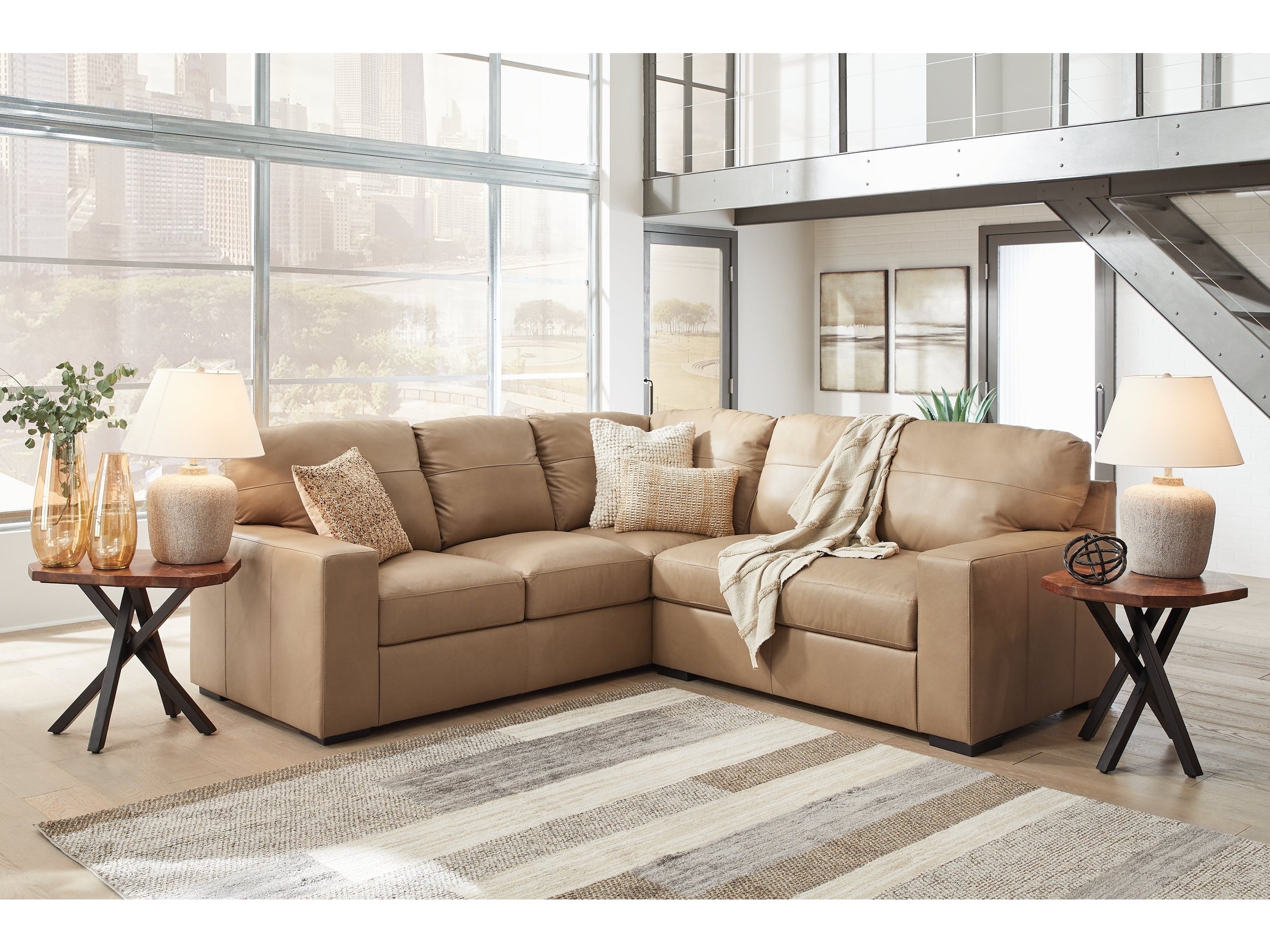 (Online Special Price) Bandon Toffee 2-Piece Sectional