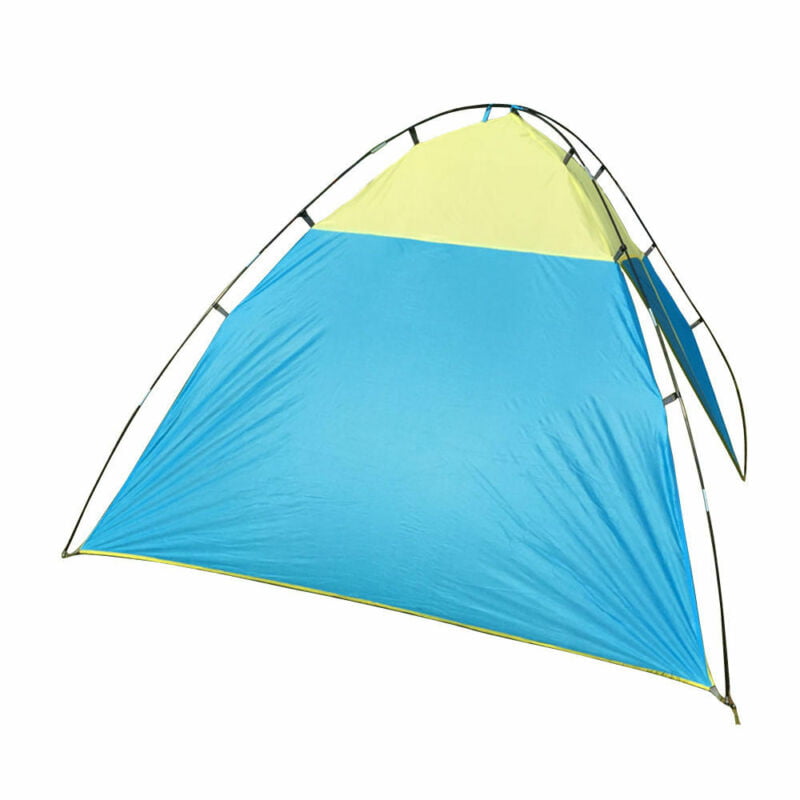 Beach Tent Sun Shelter Portable Outdoor Pop up Beach Umbrella UPF 50+ Canopy， 90''x 82''x 63''