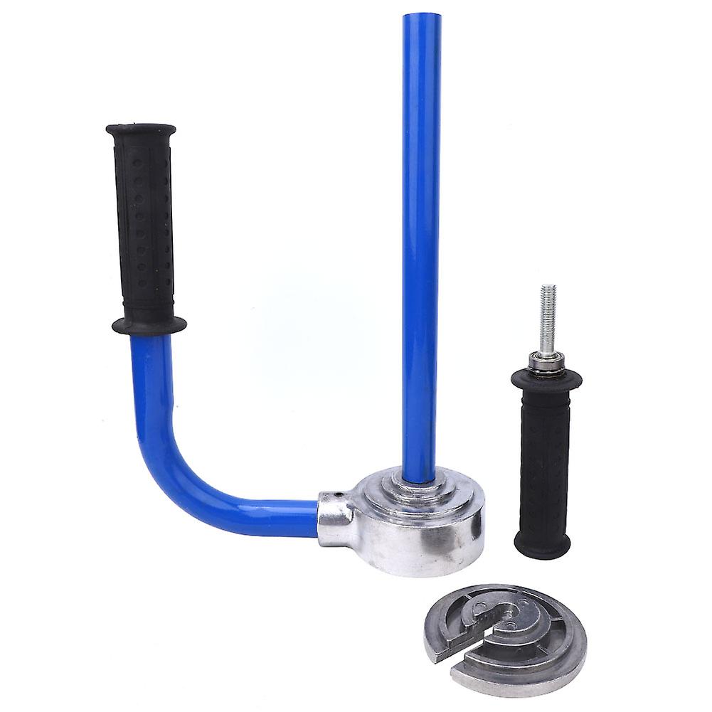 Carbon Steel Film Dispenser Adjustable 12~20in Manual Stretch Film Dispenser ToolBlue