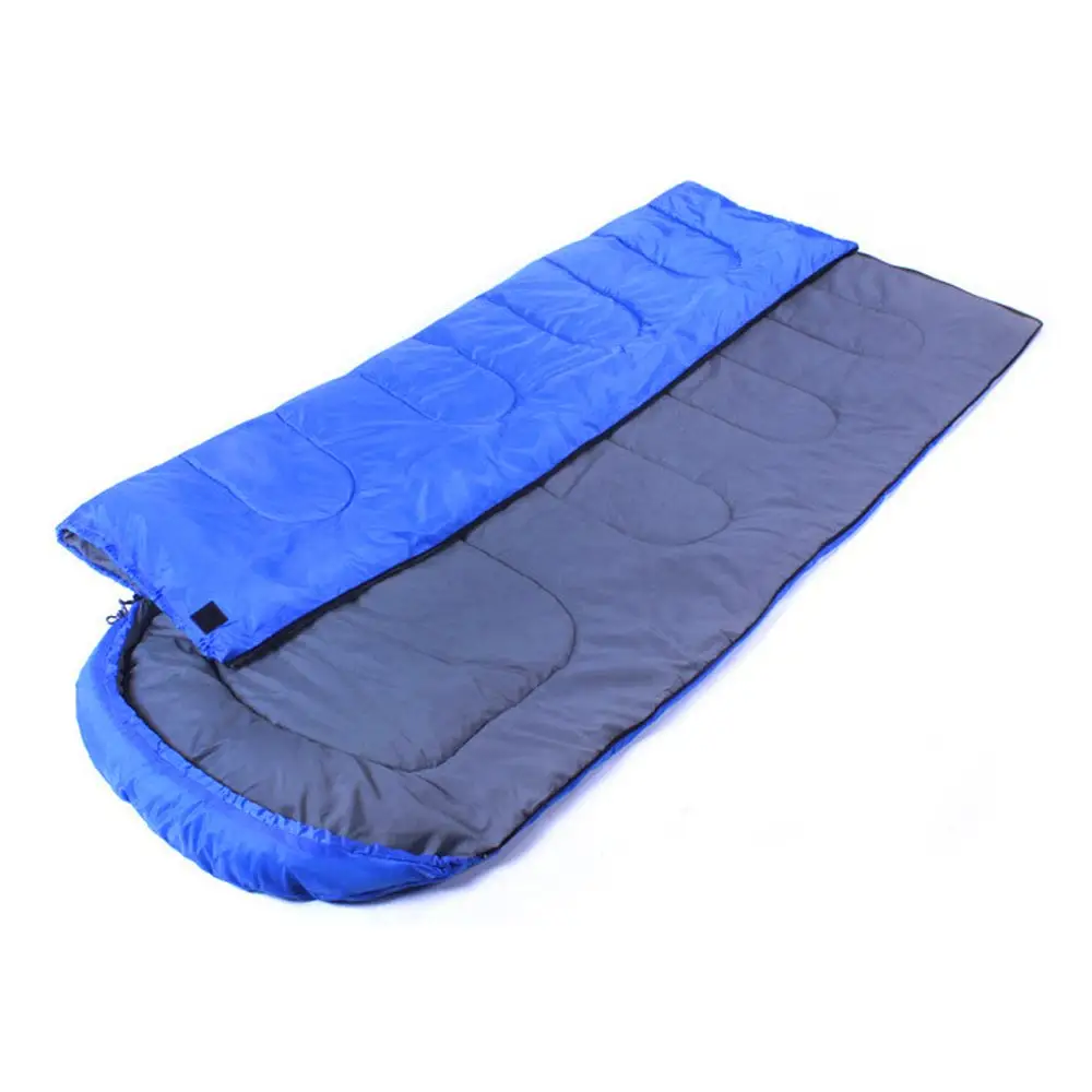 trek travel emergency hiking high quality custom outdoor 2 season lightweight thickened envelope sleeping bag