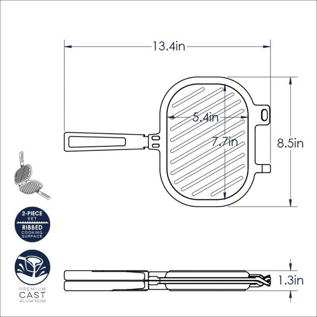 Nordic Ware Stovetop Sandwich Grill Press