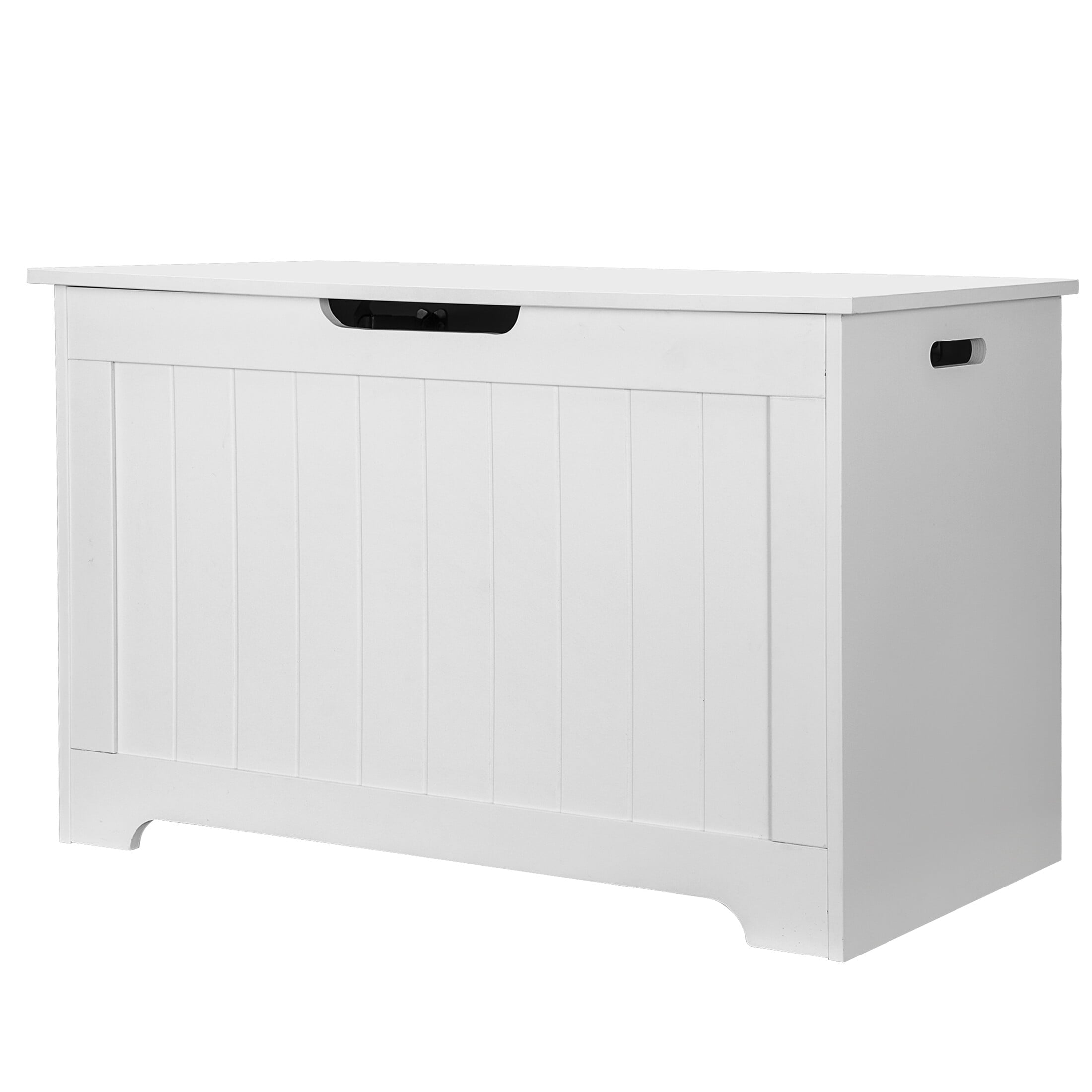 HomGarden 47.9 Gallon Wood Toy Chests, White