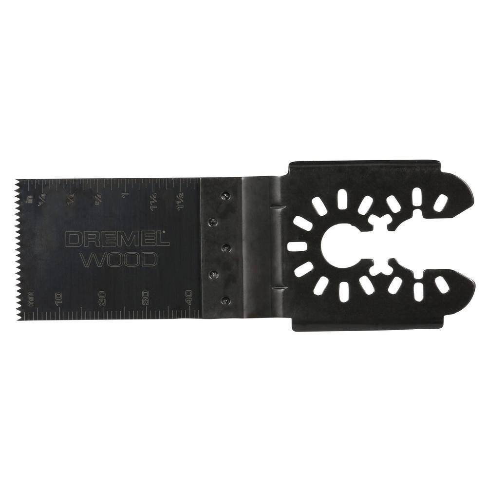 Dremel Universal 1-14 in. Wood Flush Cutting Oscillating Multi-Tool Blade (3-Piece) MM480BU