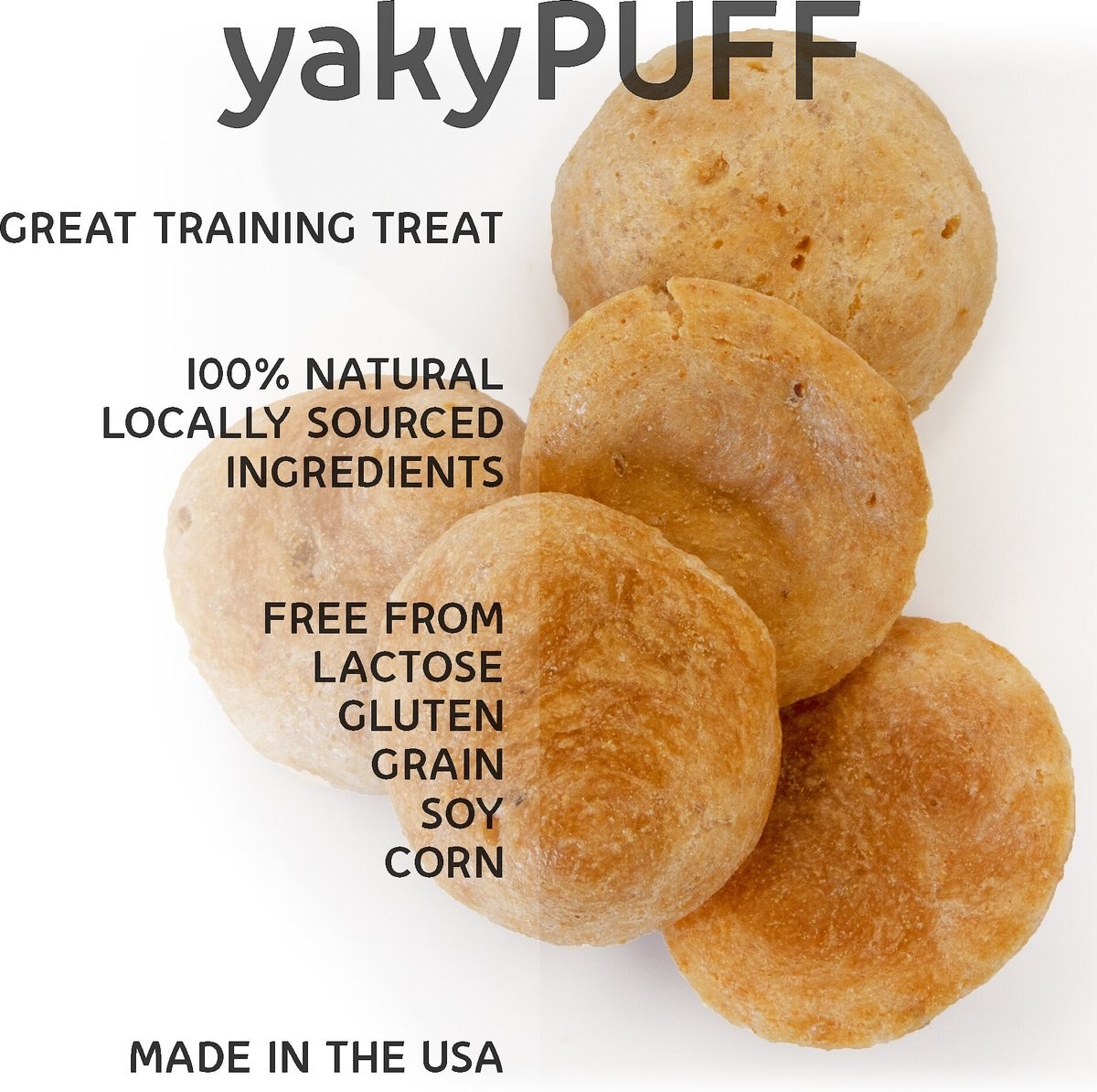 Himalayan Pet Supply Grain-Free yakyPUFF Peanut Butter Flavor Dog Treats