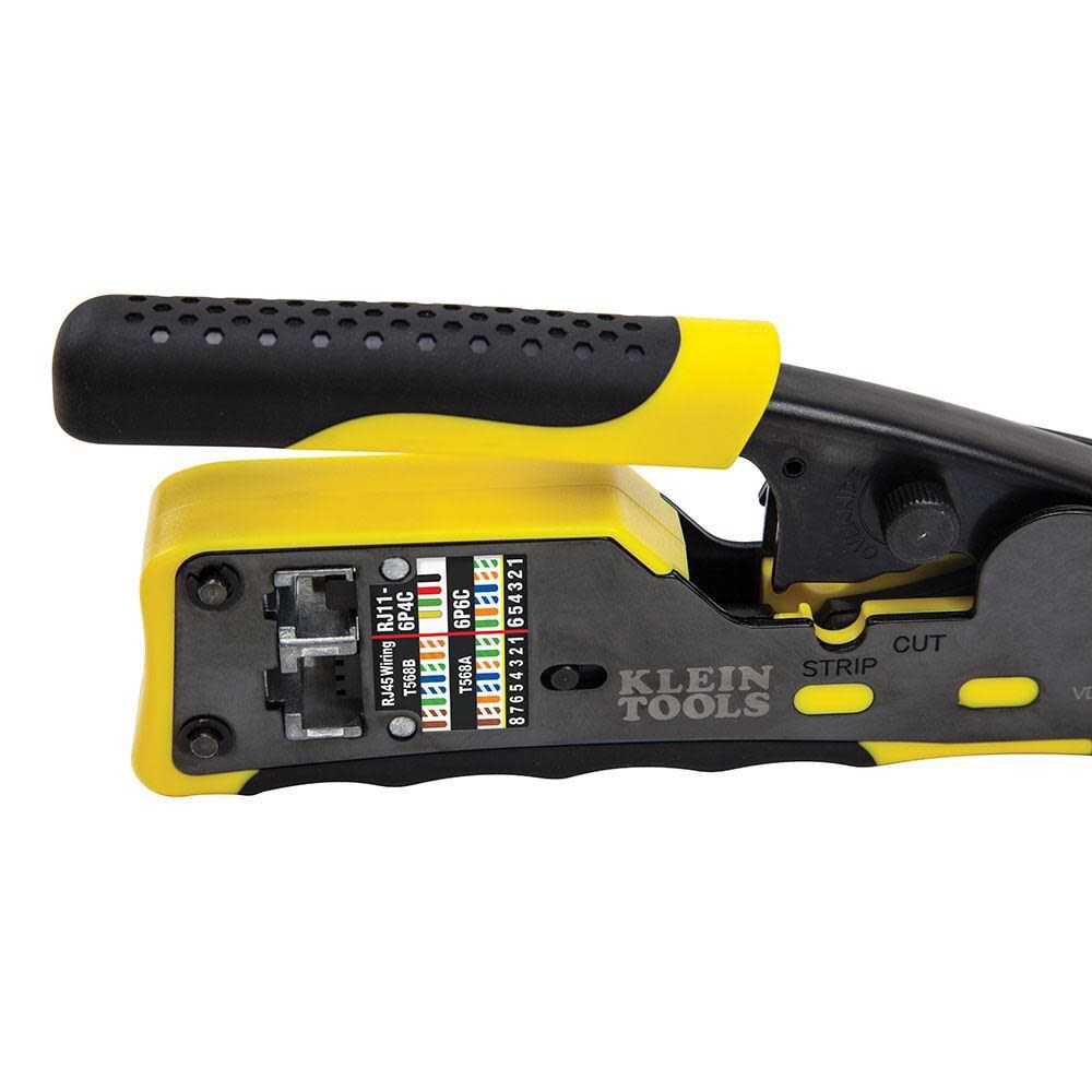 Klein Tools Pass-Thru Modular Crimper VDV226110 from Klein Tools