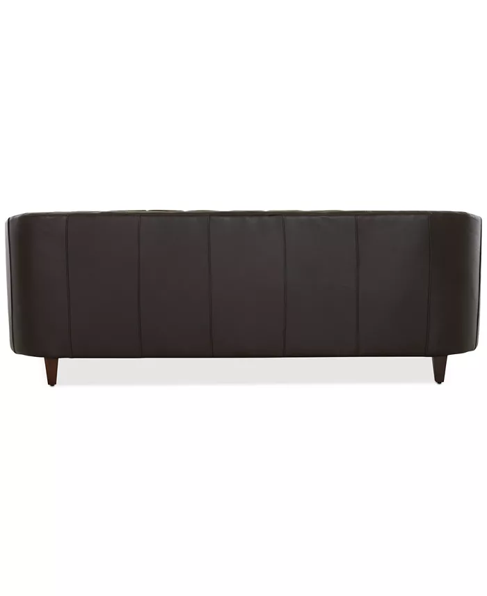 Macy's CLOSEOUT! Austian 88 Leather Sofa