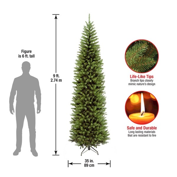 National Tree Company 9 ft. Kingswood Fir Pencil Tree