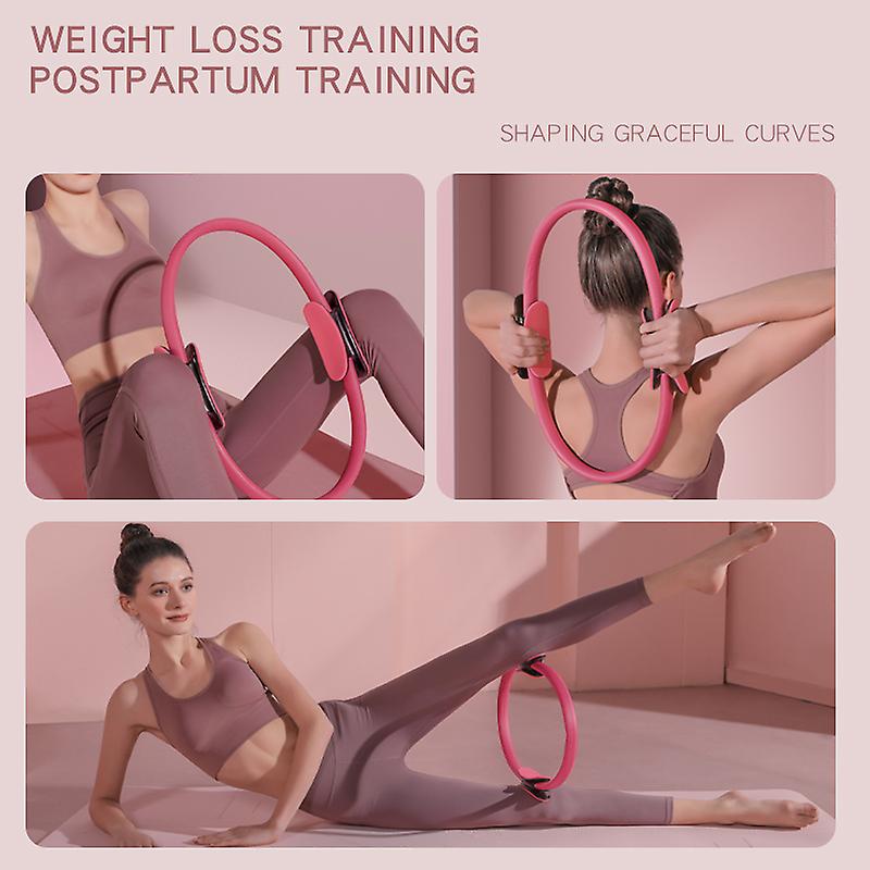 Yoga Pilates Ring Circle Women Professional Sport Exercise Magic Open Back Loop Fitness Body Massage Resistance Slimming Shaping