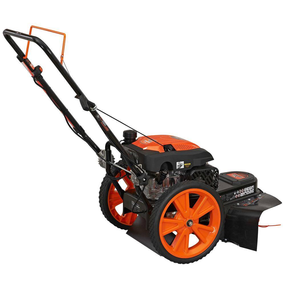 YARDMAX YL2250 22 in. 170cc Gas Walk Behind String Trimmer Mower