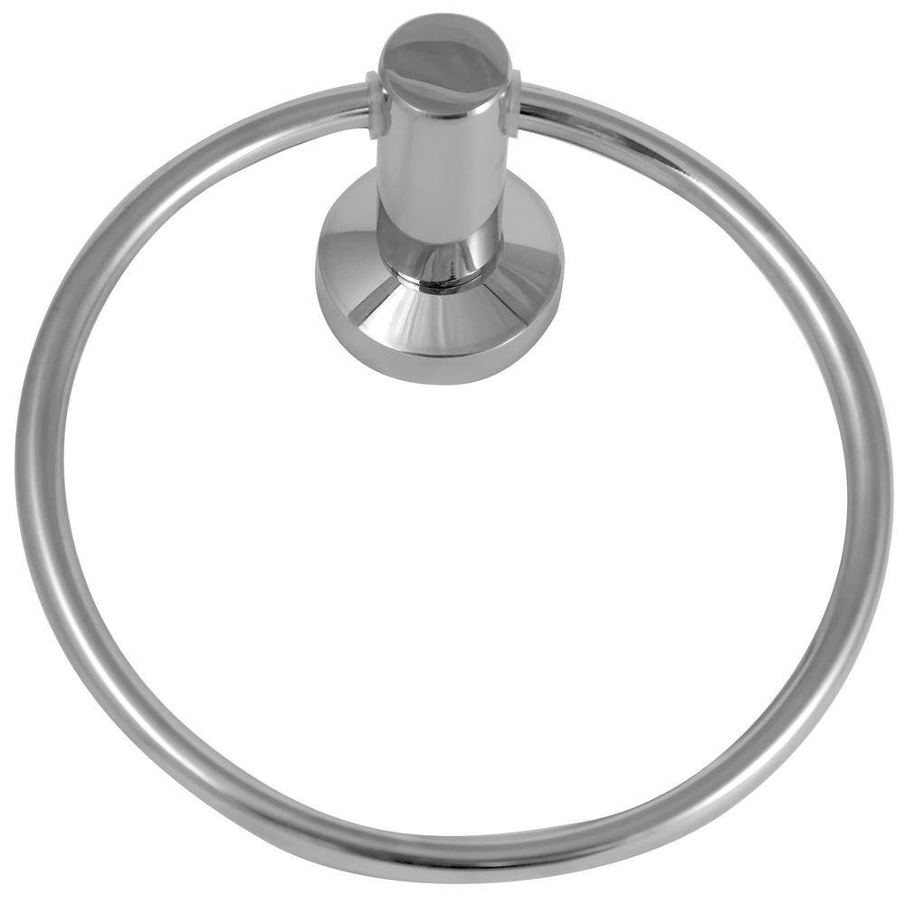 Paradise Bathworks Nirvana Towel Ring in Polished Chrome 66026