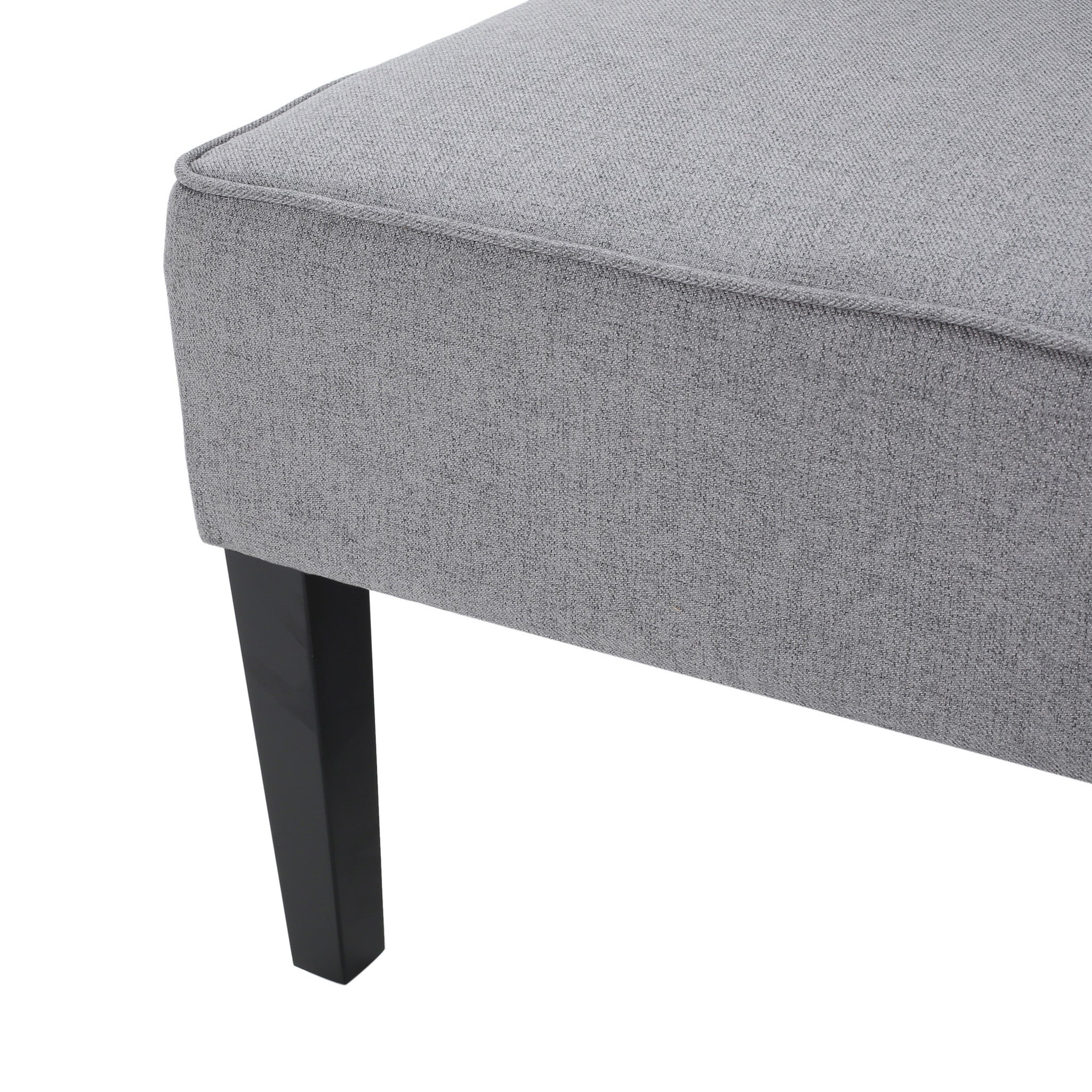 Chandler Grey Fabric Settee