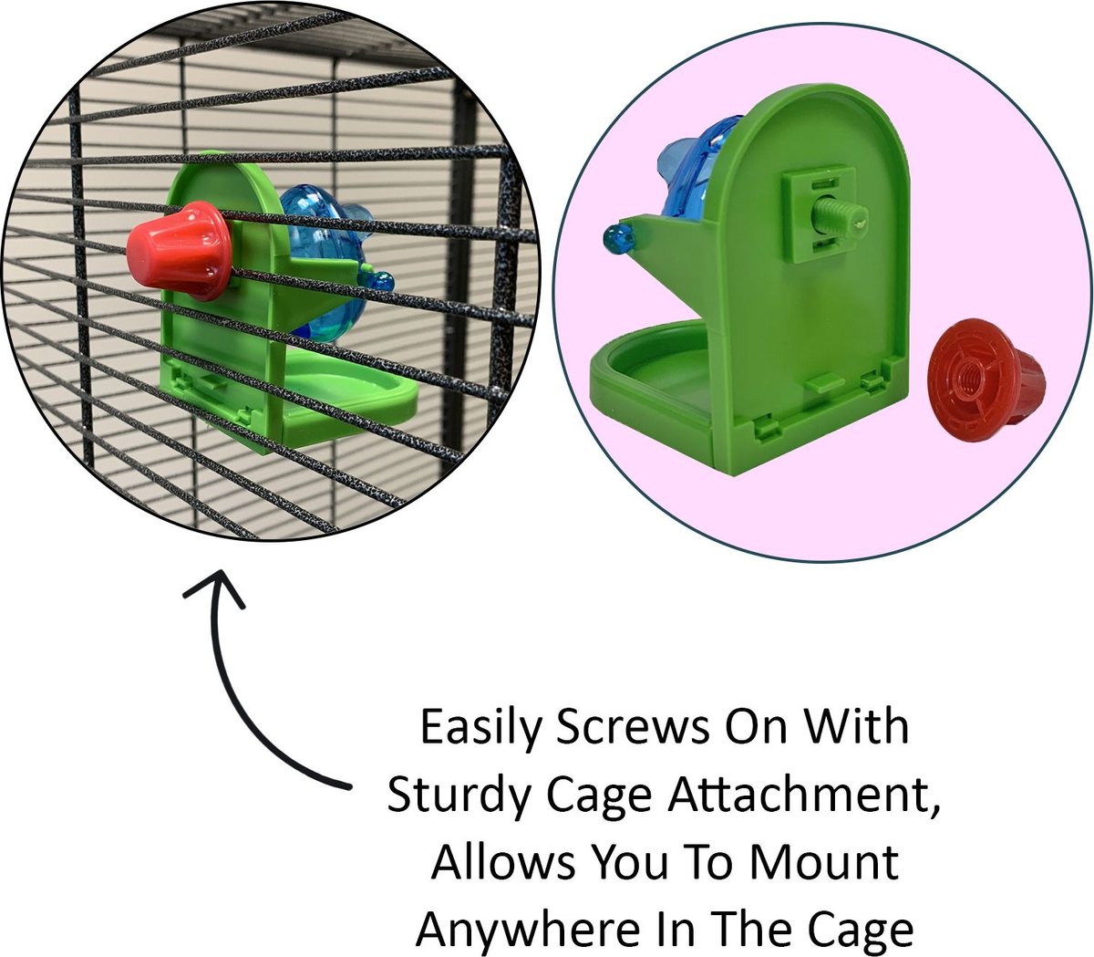 Exotic Nutrition Tilt-N-Treat Sugar Glider and Mouse Treat Dispenser