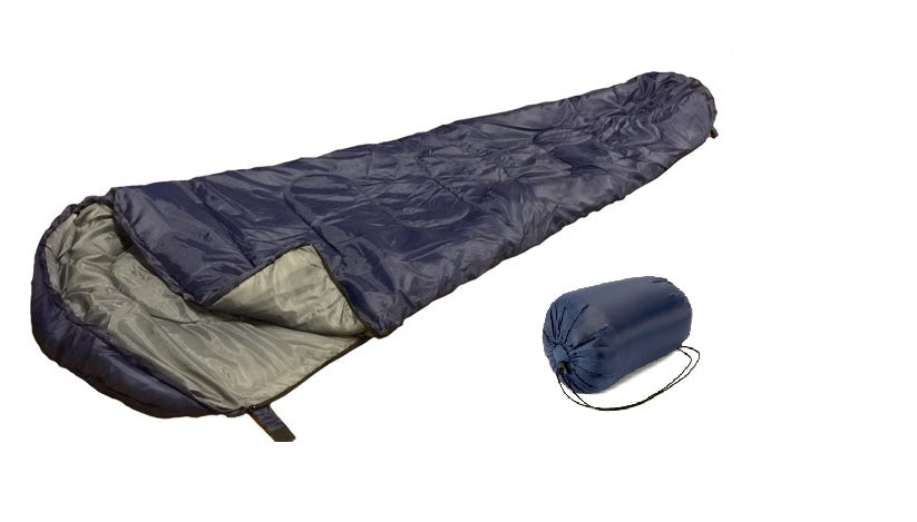 Edmbg 20 Degrees Navy Mummy Sleeping Bag