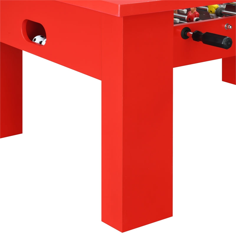 Picket House Furnishings Rebel Foosball Gaming Table in Red