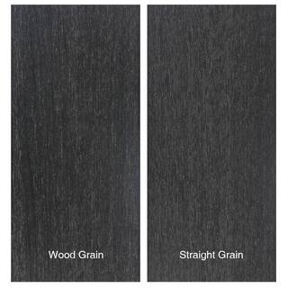 NewTechWood UltraShield Naturale Magellan Series 1 in. x 6 in. x 1 ft. Hollow Hawaiian Charcoal Composite Deck Board Sample us01-16-N-CH-S