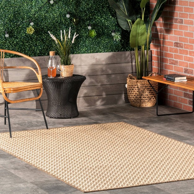 Camryn Abstract Herringbone Indoor And Outdoor Rug Nuloom