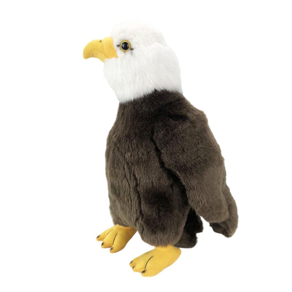 1pc Plush Bald Eagle Doll Plush Ornament Animal Plush Decoration For Home