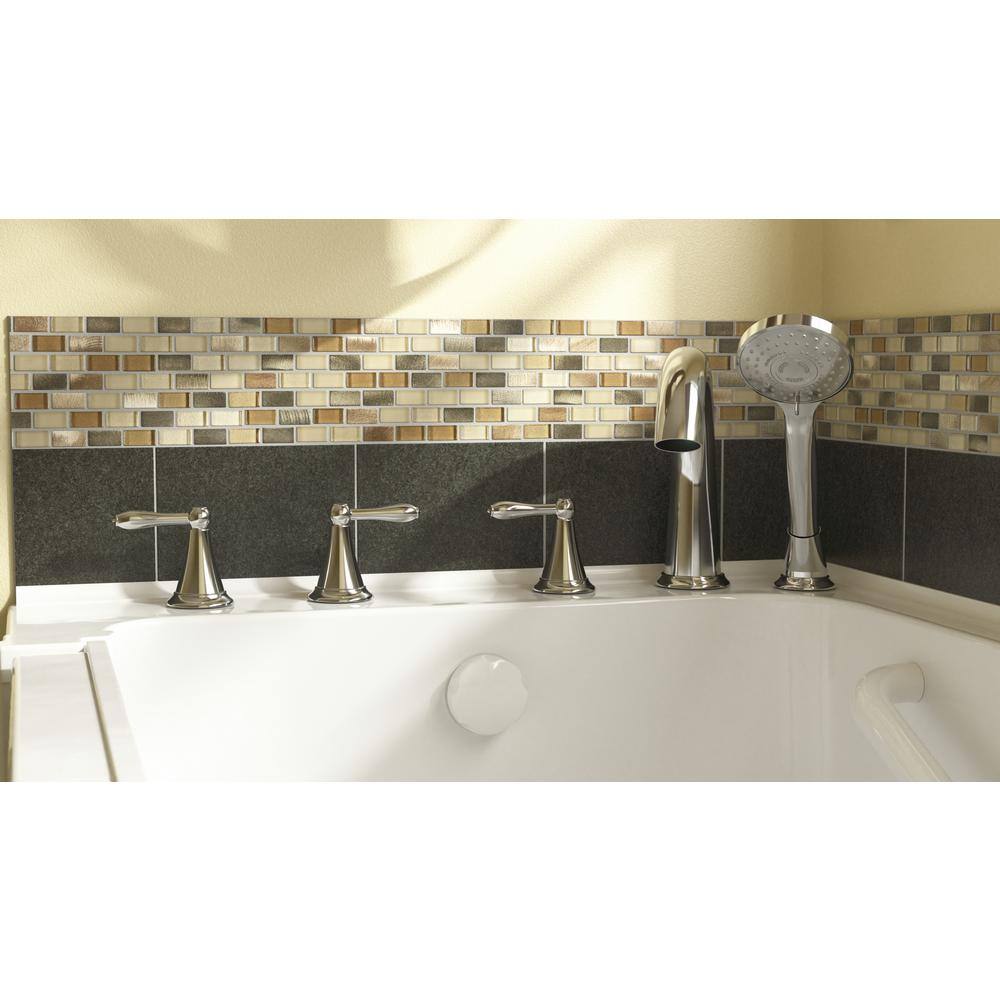 American Standard Exclusive Series 60 in. x 30 in. Left Hand Walk-In Whirlpool Bathtub with Quick Drain in Linen 3060.409.WLL-PC