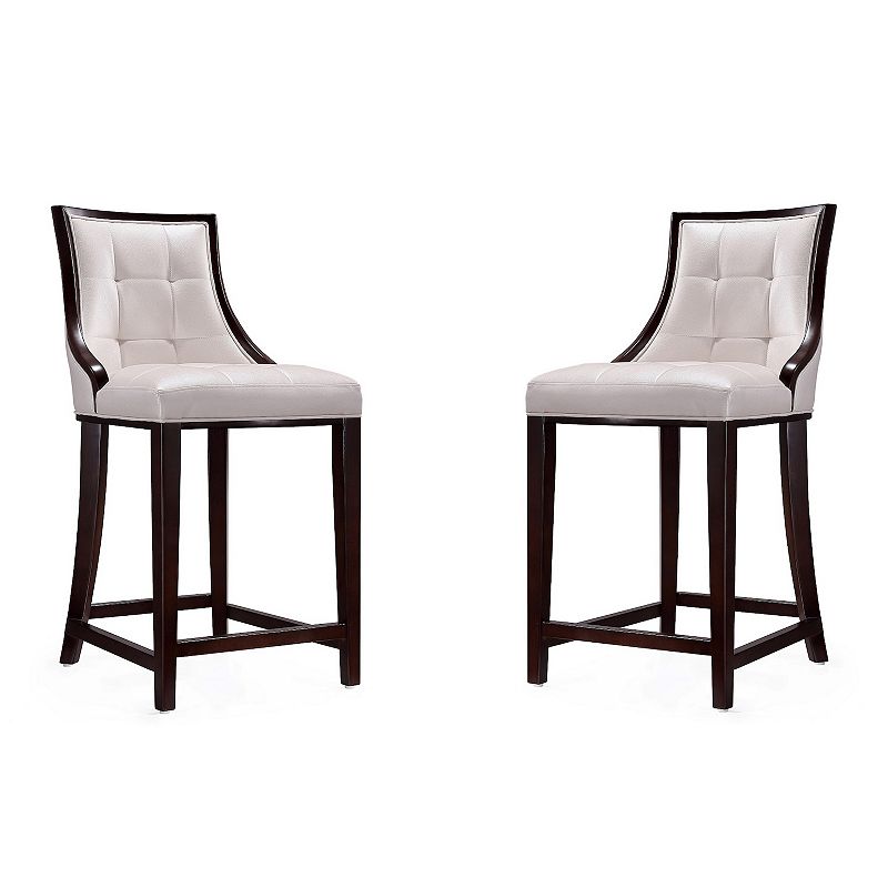 MANHATTAN COMFORT Fifth Ave Counter Stool 2-piece Set