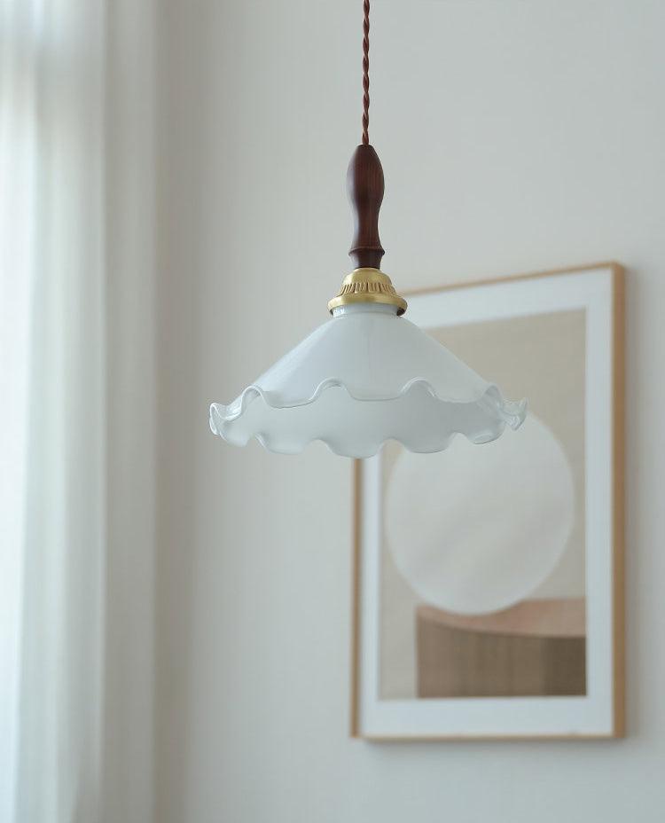 Milky Flower Pendant Light