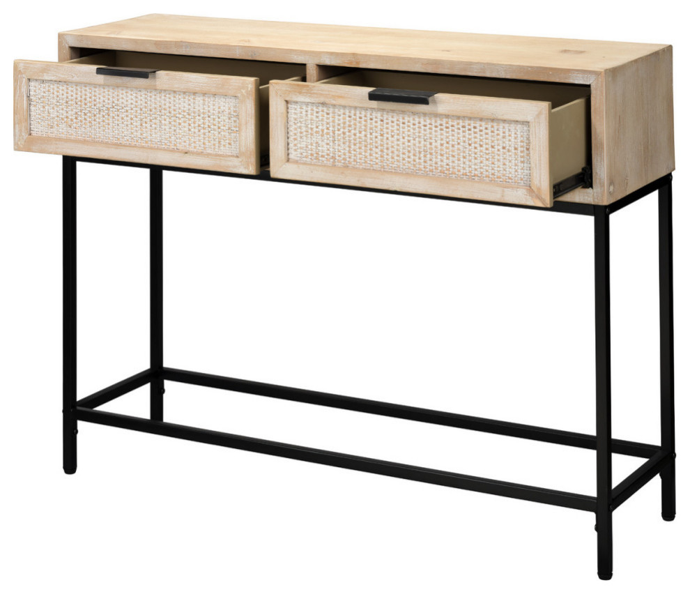 Nadine Console Table   Industrial   Console Tables   by Virgil Stanis Design  Houzz