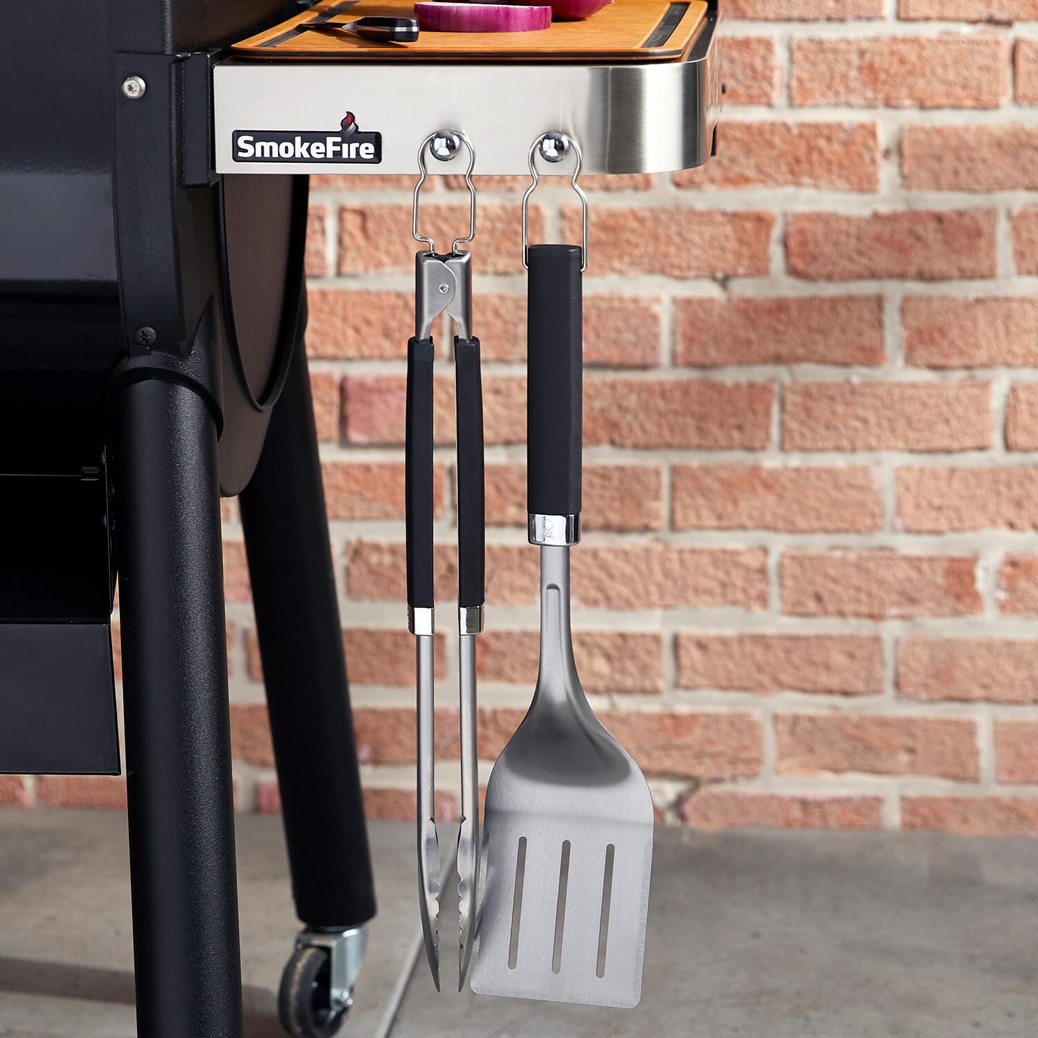 Weber Precision Grill Tongs and Spatula