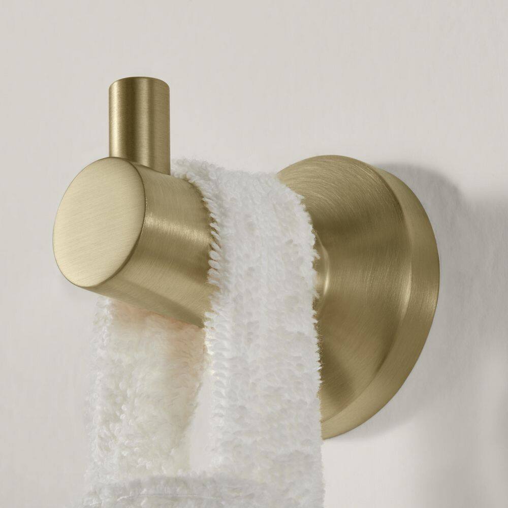 Glacier Bay Dorind Single Knob Robe Hook in Matte Gold 20202-034405